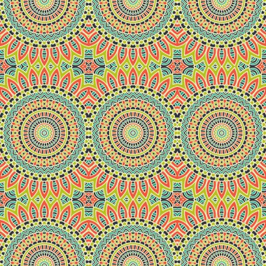 yuvarlak süsleme desen