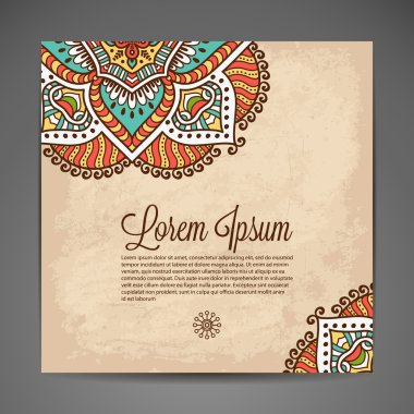 El çizimi soyut arkaplan