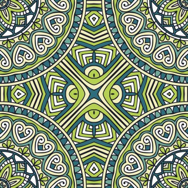 Kusursuz desen. Klasik dekoratif öğeler. 