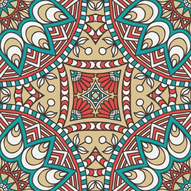 Kusursuz desen. Klasik dekoratif öğeler. 