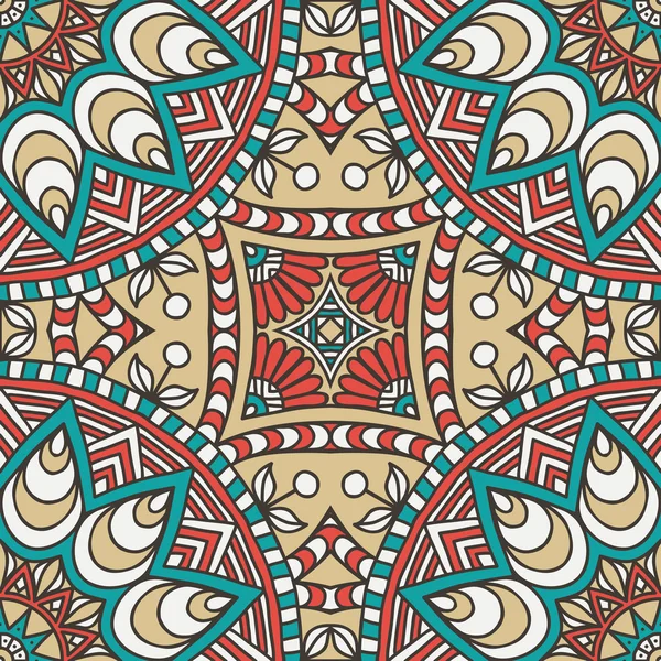 Naadloos patroon. Vintage decoratieve elementen. — Stockvector