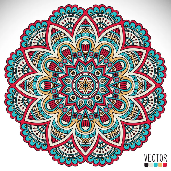 Mandala — Stok Vektör