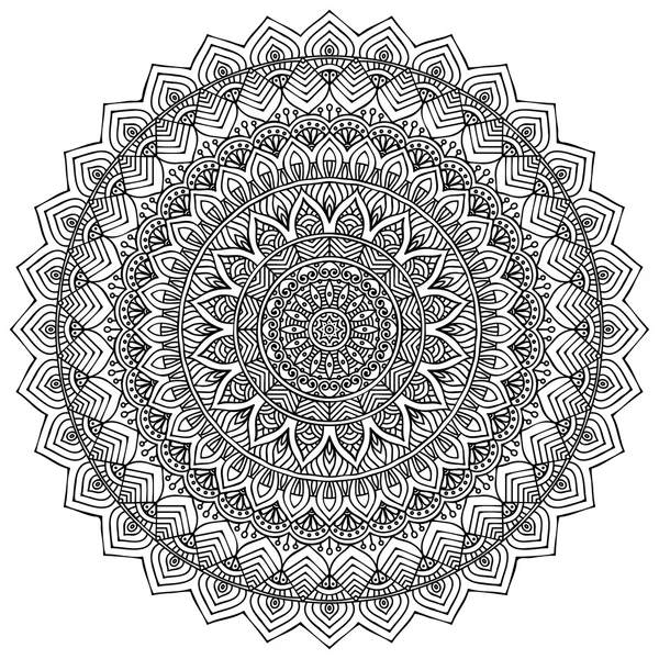 Mandala — Stok Vektör