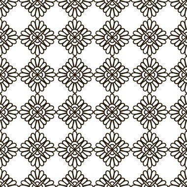 vektör etnik seamless modeli