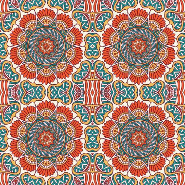 vektör etnik seamless modeli