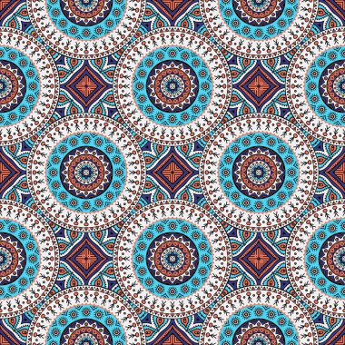 vektör etnik seamless modeli