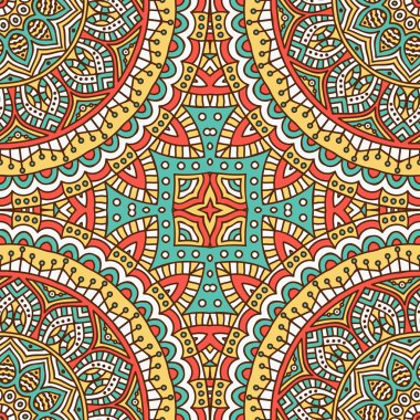 vektör etnik seamless modeli