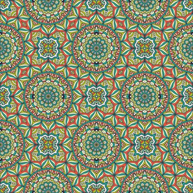 vektör etnik seamless modeli