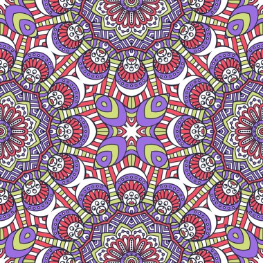 vektör etnik seamless modeli