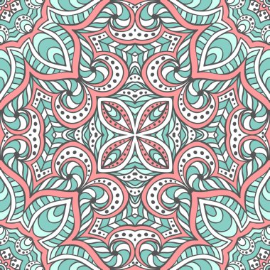 vektör etnik seamless modeli