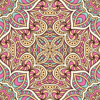 vektör etnik seamless modeli