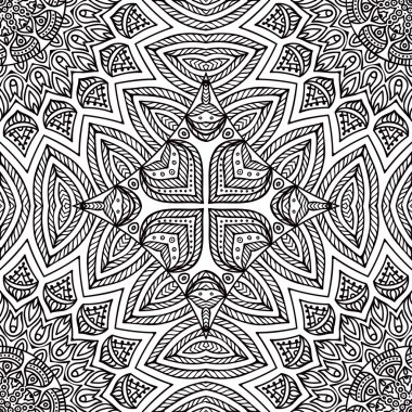 vektör etnik seamless modeli