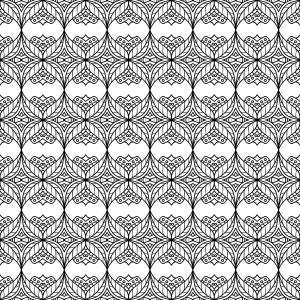 Vector ethnic seamless pattern — Stock Vector