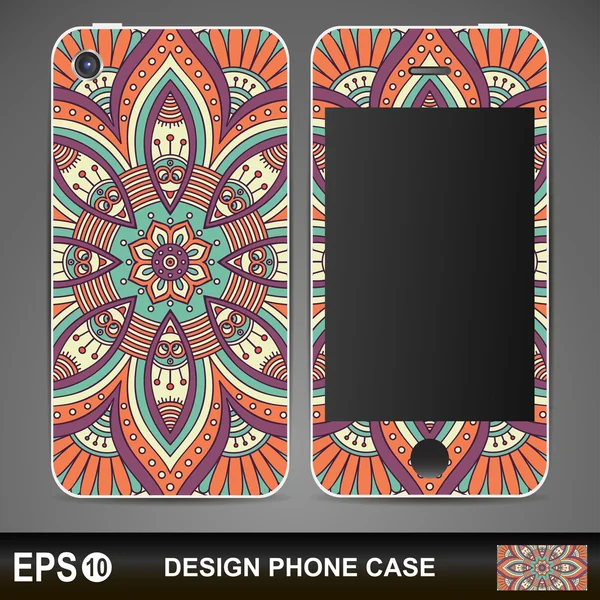 Phone case design. — Stock Vector