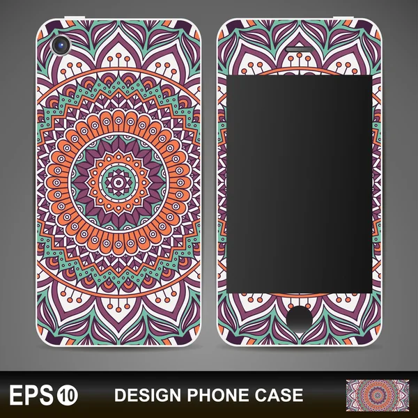 Phone case design. — Stock Vector