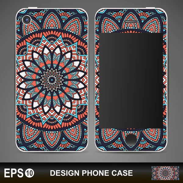 Phone case design. — Stock Vector