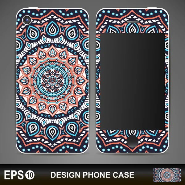 Phone case design. — Stock Vector