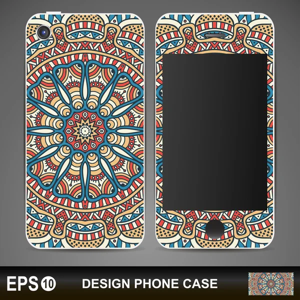 Phone case design. — Stock Vector