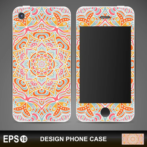 Phone case design. — Stock Vector