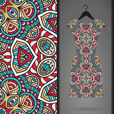 Seamless modeli ile elbise