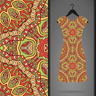 Seamless modeli ile elbise