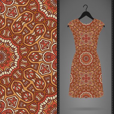 Seamless modeli ile elbise