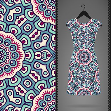 Seamless modeli ile elbise