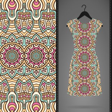 Seamless modeli ile elbise