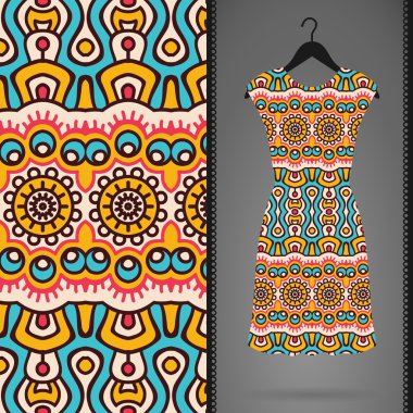 Seamless modeli ile elbise