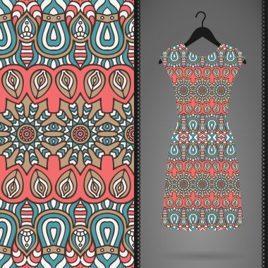 Seamless modeli ile elbise