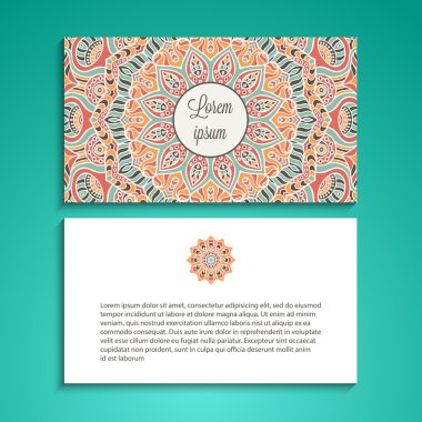 Kartvizit vektör arka plan