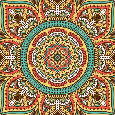 Mandala ile güzel kart