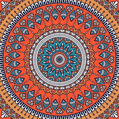 Mandala ile güzel kart