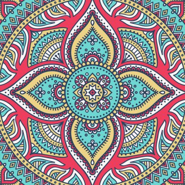 Mandala ile güzel kart