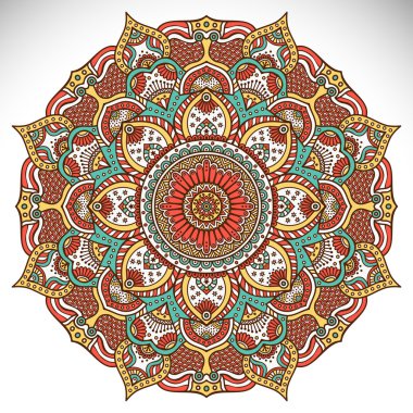 Mandala ile güzel kart