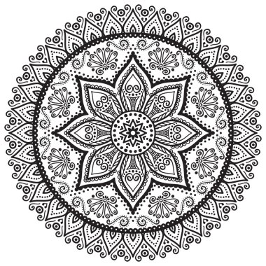 Mandala ile güzel kart