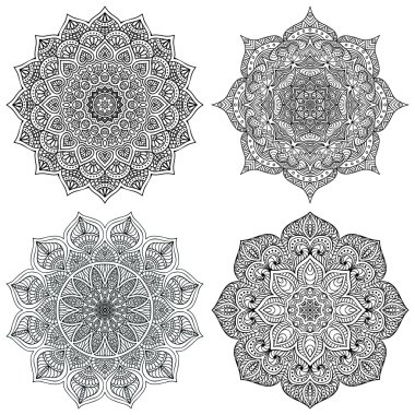 Mandala ile güzel kart