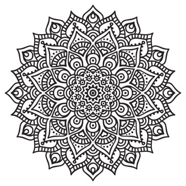 Mandala ile güzel kart