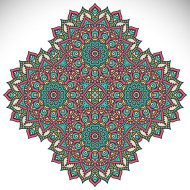 Mandala ile güzel kart