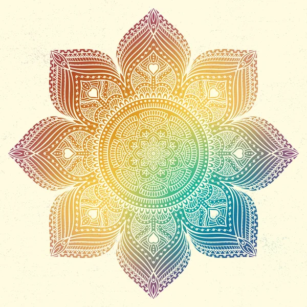 Mandala ile güzel kart