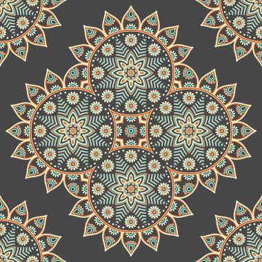 etnik köken seamless modeli