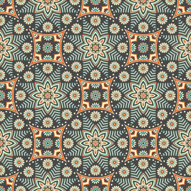 etnik köken seamless modeli