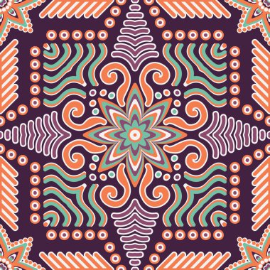 etnik köken seamless modeli