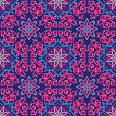 etnik köken seamless modeli