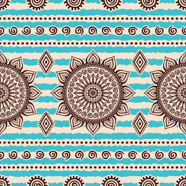 etnik köken seamless modeli