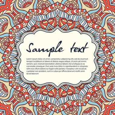 Zarif dantel süs kartıyla