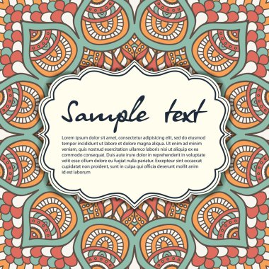 Zarif dantel süs kartıyla