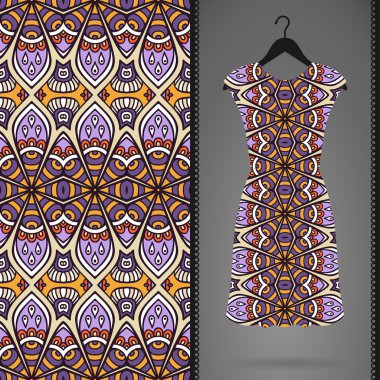 Seamless modeli ile elbise