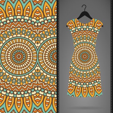 Seamless modeli ile elbise