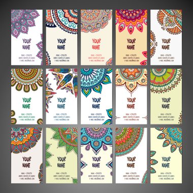 Business card Hand drawn background